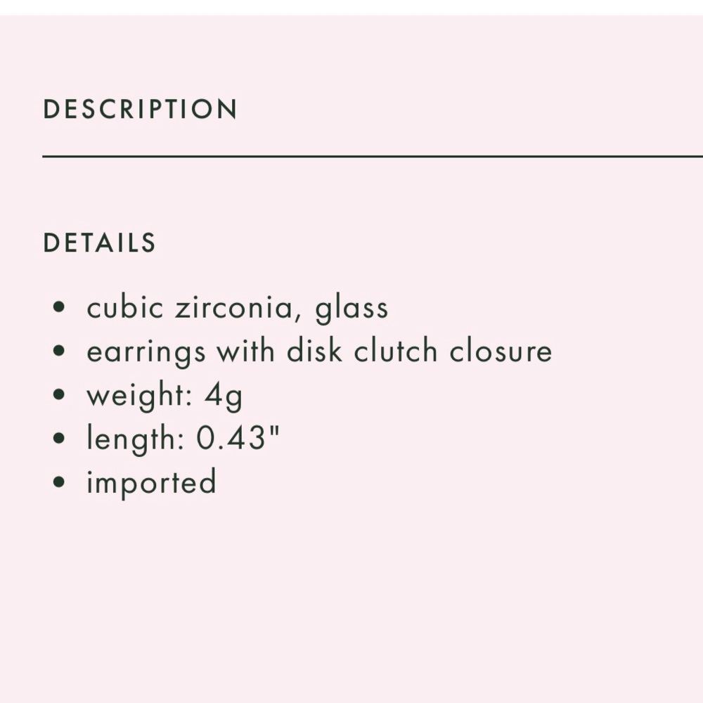 NEW‼️Kate spade rise and shine studs - Picture 3 of 5